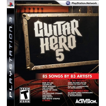 Guitar hero 5 (Nieuw in de verpakking, zonder guitar) PS3